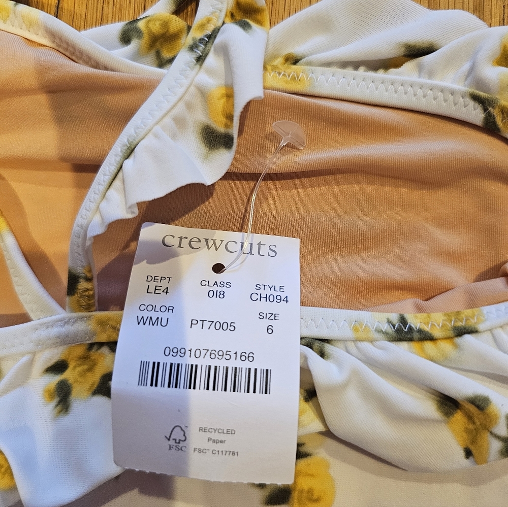 NWT Crewcuts Swimsuit - Picture 3 of 3